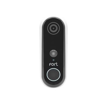 Fort Smart Home Video Door Bell with Plug In Chime 1080p IP54 ECSPDB