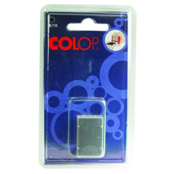 COLOP E/10 Replacement Ink Pad Black (Pack of 2) E10BK