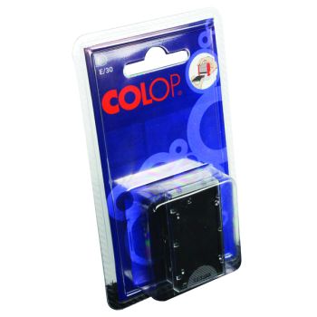 COLOP E/30 Replacement Ink Pad Black (Pack of 2) E30BK