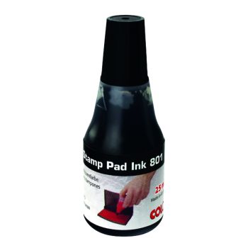 COLOP 801 Stamp Pad Ink 25ml Black 801BK