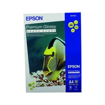 Epson Premium Glossy Photo A4 Paper (Pack of 50) C13S041624