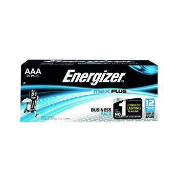 Energizer Max Plus AAA Batteries (Pack of 20) E301322900