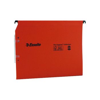 Esselte Orgarex 30mm Lateral File A4 Orange (Pack of 25) 21629