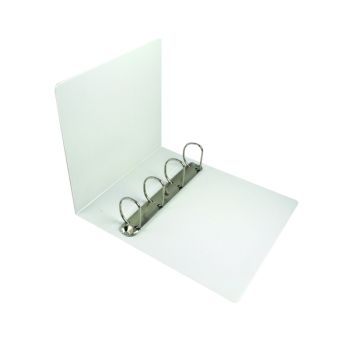 Esselte 60mm 4 D-Ring Presentation Binder A4 White 49706
