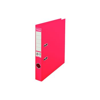 Esselte 50mm Lever Arch File Polypropylene A4 Red (Pack of 10) 48073