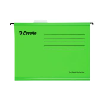 Esselte Classic A4 Green Suspension File (Pack of 25) 90318