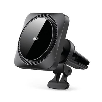 ESR HaloLock Wireless Car Charger with CryoBoost MagSafe Compatible Black 2C540