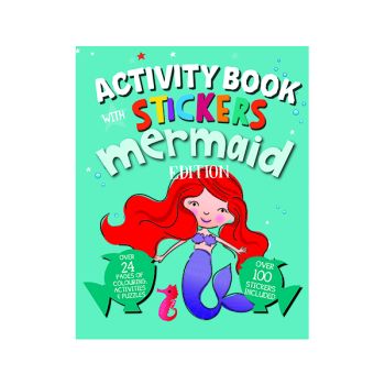 Mermaid Activity Book with Stickers (Pack of 12) 26070-MERM