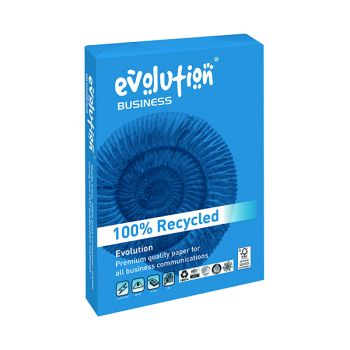 Evolution Business A4 Recycled Paper 90gsm White Ream (Pack of 500) EVBU2190