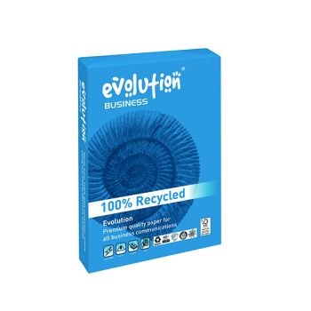 Evolution Business A4 Recycled Paper 100gsm White Ream 500 EVBU21100