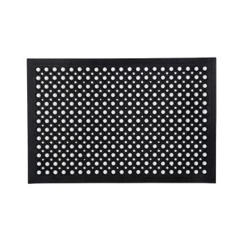 Doortex Open Top Anti- Fatigue Mat 600x900mm Black UREMFLRU0012