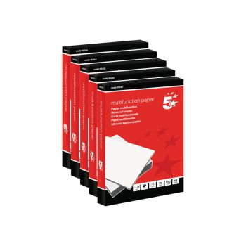 5 Star Copier Paper 75gsm A4 White (Pack of 2500) FS00345