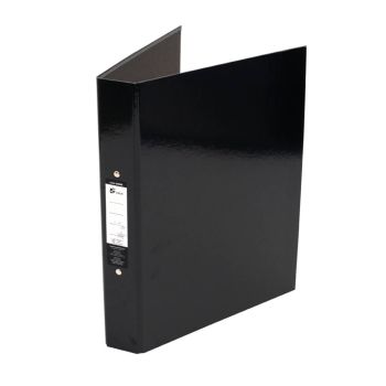 5 Star Ring Binder POB 25mm Black (Pack of 10)