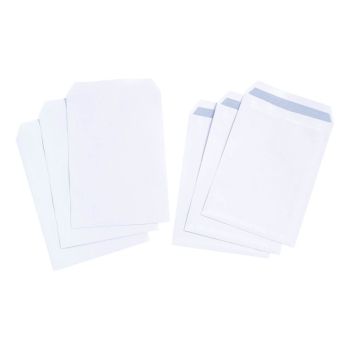 5 Star Envelope C4 Pocket Self Seal 90gsm White (Pack of 250)