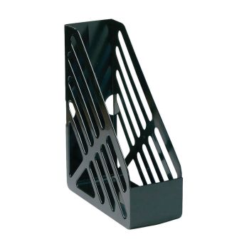 5 Star Office Magazine Rack File Foolscap Black