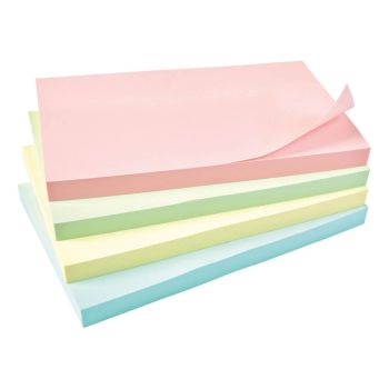 5 Star Sticky Notes Removable Pastel 76x127mm (Pack of 12) 912963