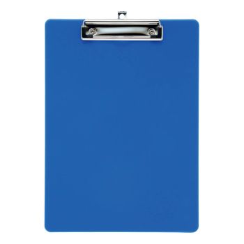 5 Star Office Clipboard Solid Plastic Durable with Rounded Corners A4 Blue