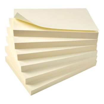 5 Star Recycled Sticky Notes Removable 76x127mm 934185