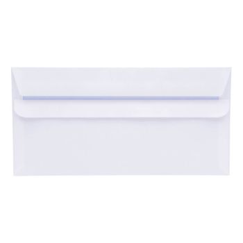 5 Star Office Envelopes Wallet Self Seal 80gsm DL 220x110mm White Retail Pack (Pack of 50)