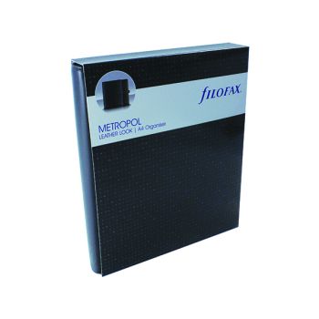 Filofax Metropol Organiser A4 Black 026921