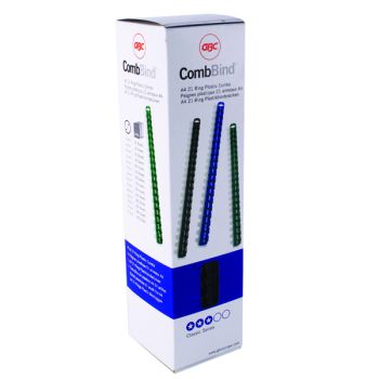 GBC CombsBind A4 10mm Binding Combs Black (Pack of 100) 4028175
