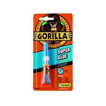 Gorilla Super Glue Waterproof 3g Tube 4044301