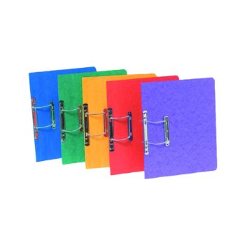 Exacompta Europa Spiral Files Foolscap Assorted (Pack of 25) 3000