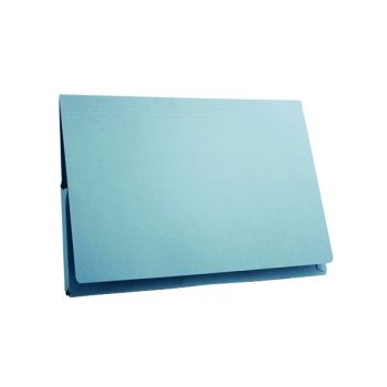 Exacompta Guildhall Brief Size Pocket Wallet 14x10in Blue (Pack of 50) PW3-BLU