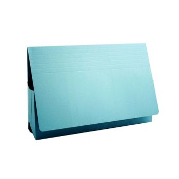 Exacompta Guildhall Probate Document Wallet 315gsm Blue (Pack of 25) PRW2-BLUE