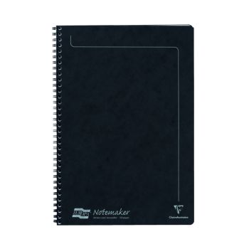 Clairefontaine Europa Notemakers Notebook A4 Black (Pack of 10) 4862