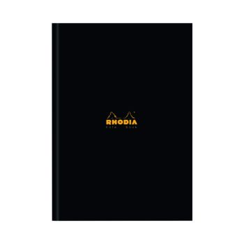 Rhodia Business A4 Book Casebound Hardback 192 Pages Black (Pack of 3) 119230C