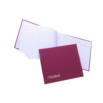 Exacompta Guildhall Wages Book 149x203mm 18 Employee 202H 1610