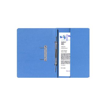 Exacompta Guildhall Right Hand Transfer Spiral Pocket File 315gsm FC Blue (Pack of 25) 211/9060Z