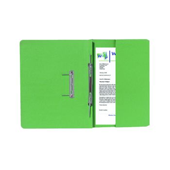Exacompta Guildhall Right Hand Transfer Spiral Pocket File 315gsm FC Green (Pack of 25) 211/90662Z