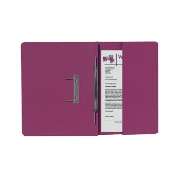 Exacompta Guildhall R/Hand Transfer Spiral Pocket File 315gsm FC Red (Pack of 25) 211/9065Z