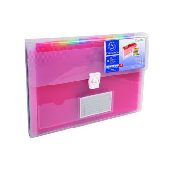 Exacompta 13 Pocket Expanding File Assorted 55298E