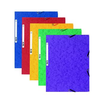 Exacompta Europa Portfolio File A4 Assorted (Pack of 10) 55515E
