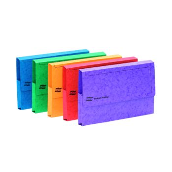 Exacompta Europa Pocket Wallet A3 Assorted A (Pack of 25) 4780Z