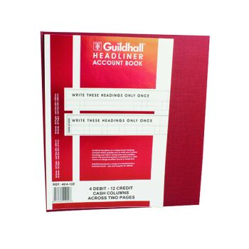 Exacompta Guildhall Headliner Book 80 Pages 298x273mm 48/4-12 1292