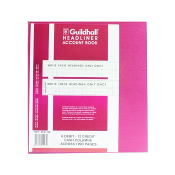 Exacompta Guildhall Headliner Book 80 Pages 298x273mm 48/6-12 1293