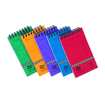 Clairefontaine Europa Minor Notepad 127x76mm Assorted A (Pack of 20) 4920