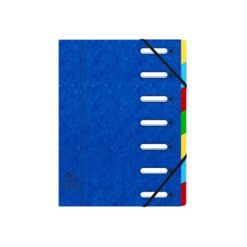 Exacompta Harmonika 7-Part File A4 Blue 55072E