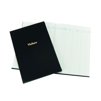 Exacompta Guildhall Company Visitors Book 160 Pages Blue T253