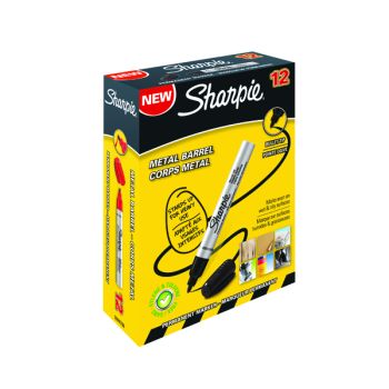 Sharpie Pro Permanent Marker Bullet Tip Black (Pack of 12) S0945720