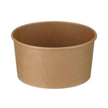 Go-Pak Round Kraft Bowl 1000ml (Pack of 300) D48002