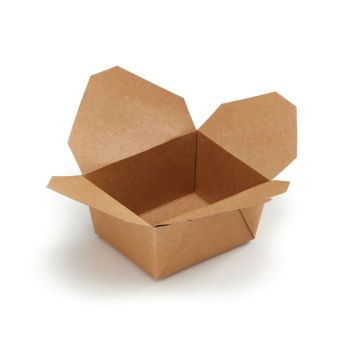 Go-Pak Deli Box 1 Fold Top Small Kraft (Pack of 450) D40701