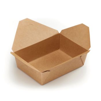 Go-Pak Deli Box 3 Fold Top Extra Large Kraft (Pack of 180) D40704