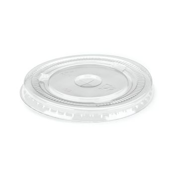 Go-Pak Straw Slot Cold Cup Lid RPET 12 to 22oz Clear (Pack of 1000) R11003