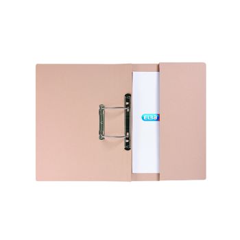 Elba Spring Pocket File 320gsm Foolscap Buff (Pack of 25) 100090145