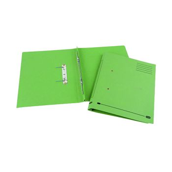 Elba Spirosort Spring File Foolscap Green (Pack of 25) 100090160